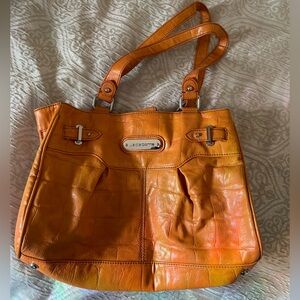 Liz Claiborne shoulder bag orange